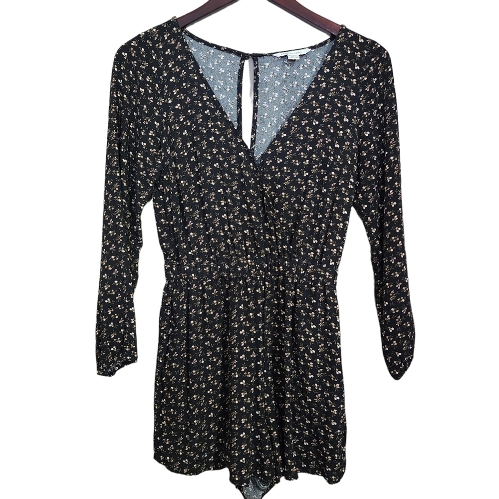 American Eagle Floral Romper - XS